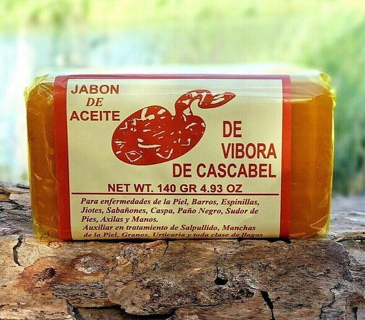 Jabon De Aceite Natural Snake Oil Skin Care Cleasing Bar Soap
